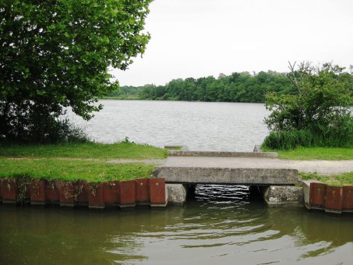 Le canal et les étangs de Puisaye