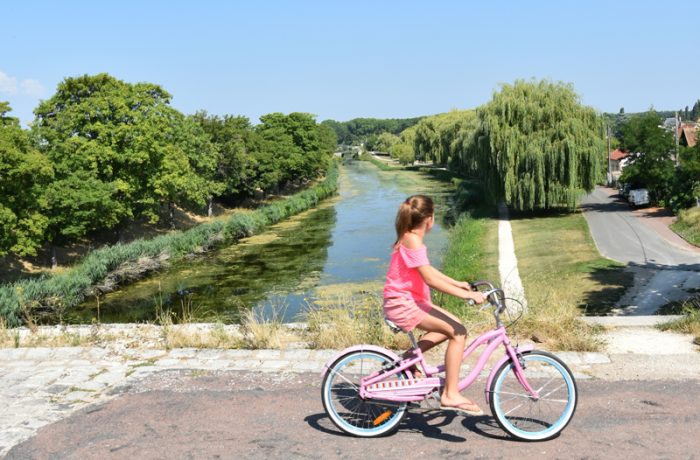 Briare – canal enfant Loire à vélo