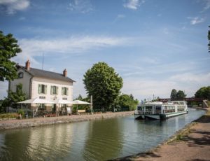 Briare- Les bateaux touristiques -Pont-canal de Briare