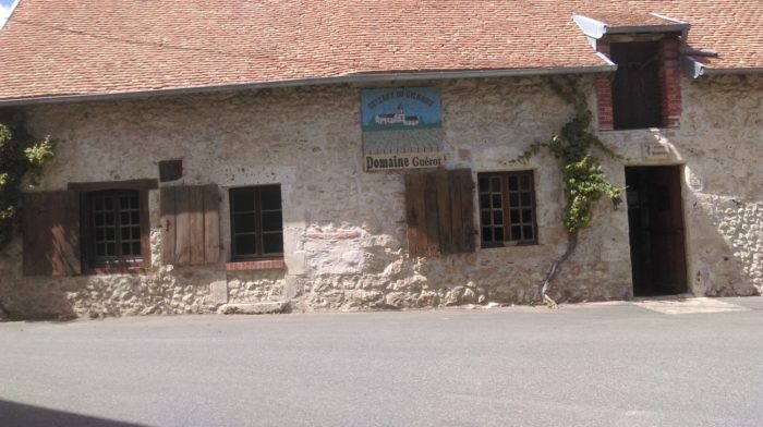 Beaulieu sur Loire – Domaine Guérot- façade de la cave